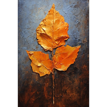 Leaf Abstract Canvas